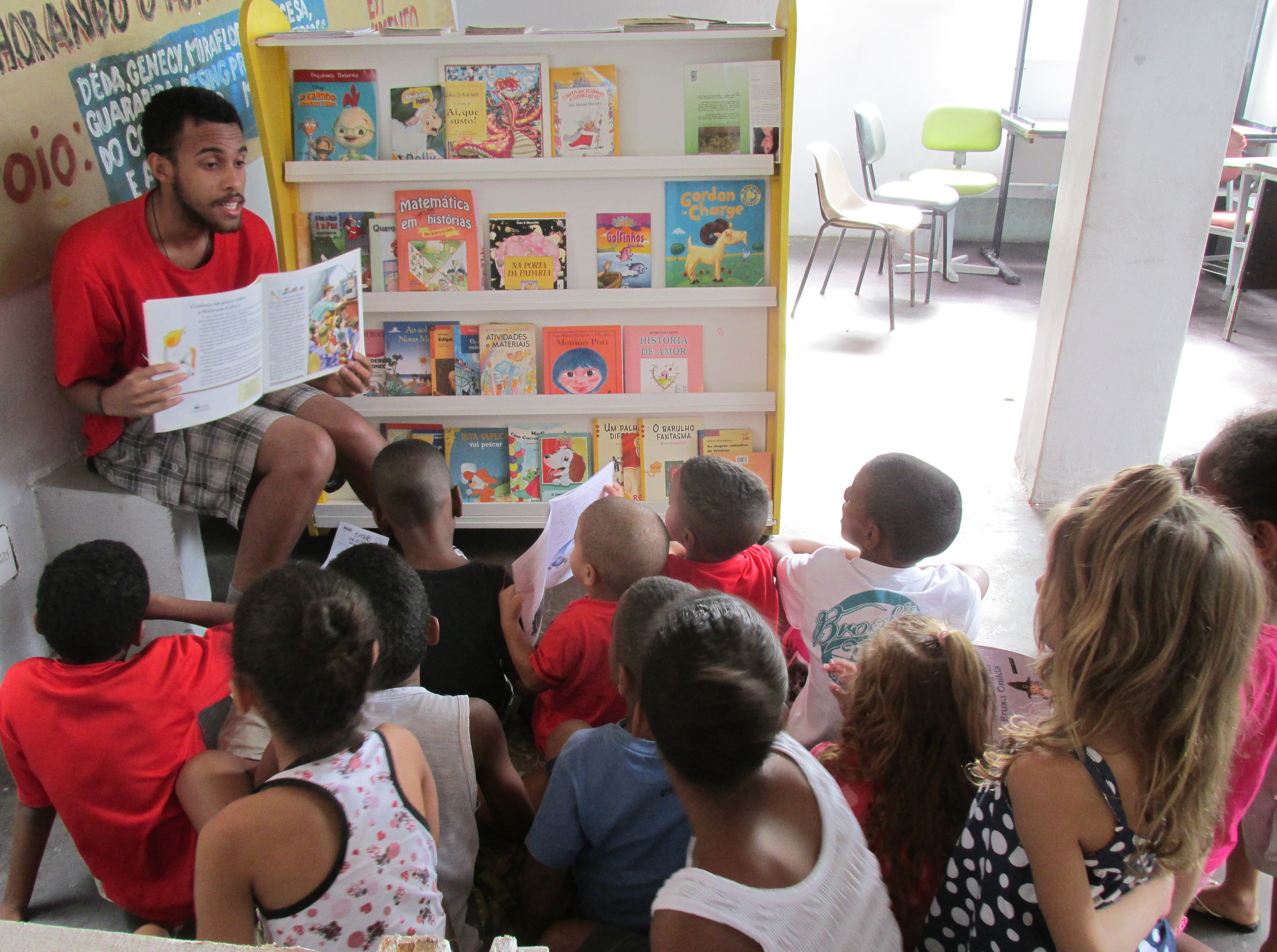 CERRO CORÁ: inauguração da biblioteca comunitária e exposição fotográfica da comunidade